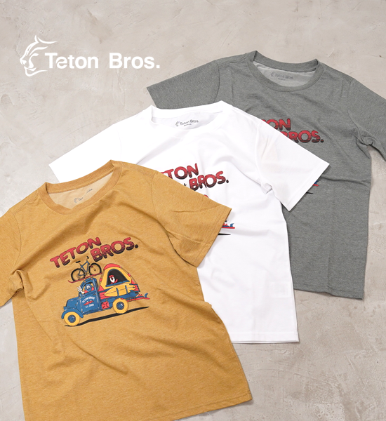 【Teton Bros】ティートンブロス women's TB Pickup Tee "3Color" ※ネコポス可