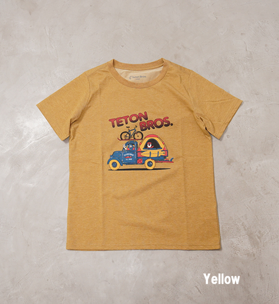 【Teton Bros】ティートンブロス women's TB Pickup Tee "3Color" ※ネコポス可