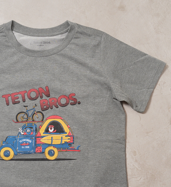 【Teton Bros】ティートンブロス women's TB Pickup Tee "3Color" ※ネコポス可