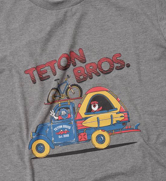 【Teton Bros】ティートンブロス men's TB Pickup Tee "2Color" ※ネコポス可