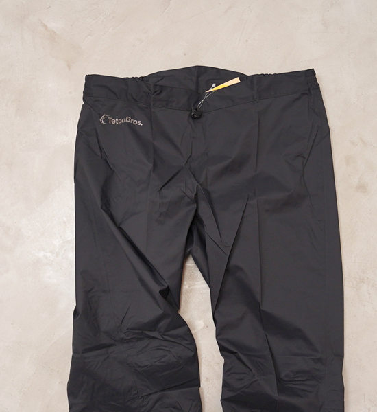 【Teton Bros】ティートンブロス men's Feather Rain Pant "Black"