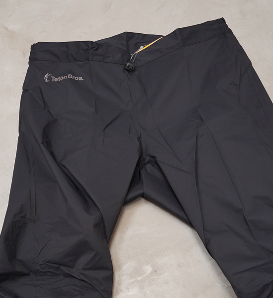 【Teton Bros】ティートンブロス men's Feather Rain Pant "Black"