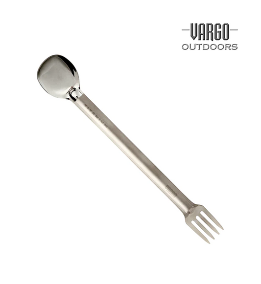 【VARGO】バーゴ Titanium Long Handle Fork-N-Spoon ※ネコポス可