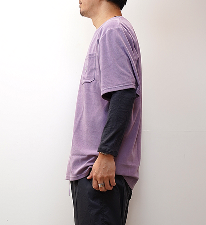 【South2 West8】サウスツーウエストエイト men's S/S Round Pocket Tee-C/PE Pile "3Color"