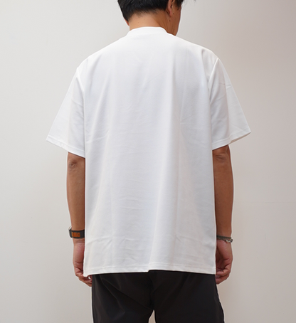 【South2 West8】サウスツーウエストエイト men's S/S Mock Neck Tee-Poly Pique "2Color" ※ネコポス可