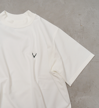 【South2 West8】サウスツーウエストエイト men's S/S Mock Neck Tee-Poly Pique "2Color" ※ネコポス可