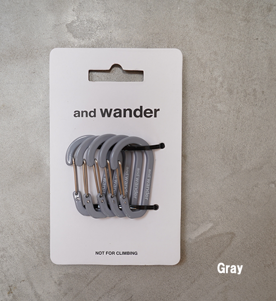 and wander アンドワンダー mini carabiner set – Yosemite and wander アンドワンダー mini carabiner set – Yosemite