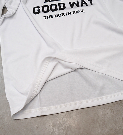 【THE NORTH FACE】ザノースフェイス unisex S/S Free Run Crew "White" ※ネコポス可