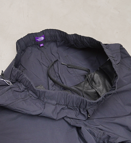 【THE NORTH FACE PURPLE LABEL】ノースフェイスパープルレーベル men's Nylon Ripstop Field Pants "Black"