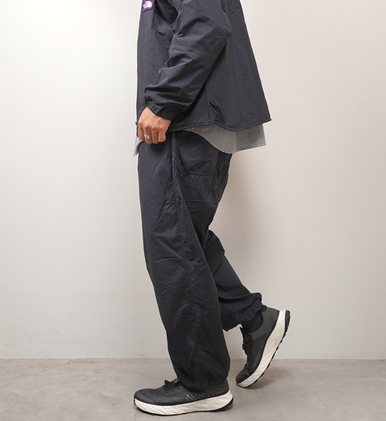 【THE NORTH FACE PURPLE LABEL】ノースフェイスパープルレーベル men's Nylon Ripstop Field Pants "Black"