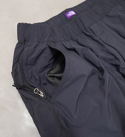 【THE NORTH FACE PURPLE LABEL】ノースフェイスパープルレーベル men's Nylon Ripstop Field Pants "Black"