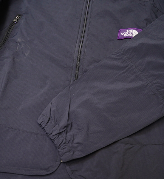 【THE NORTH FACE PURPLE LABEL】ノースフェイスパープルレーベル men's Nylon Ripstop Field Cardigan "Black"