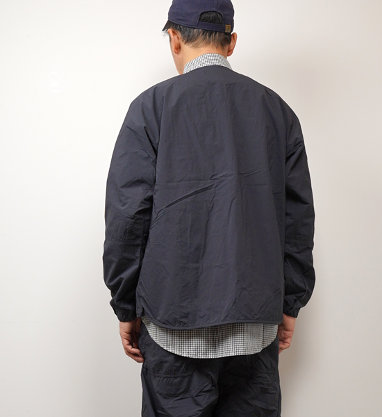 【THE NORTH FACE PURPLE LABEL】ノースフェイスパープルレーベル men's Nylon Ripstop Field Cardigan "Black"