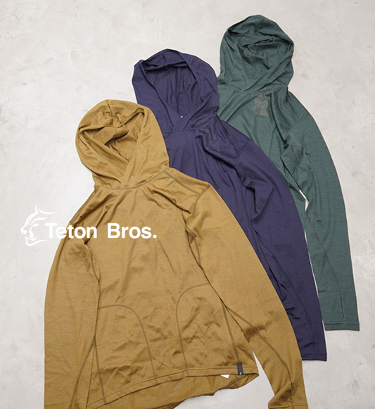 【Teton Bros】ティートンブロス women's Axio Lite Hoody "3Color" ※ネコポス可