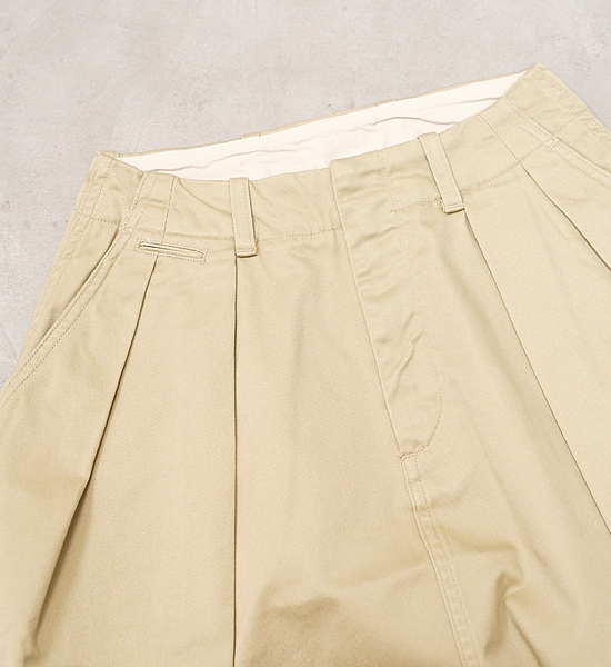 【nanamica】ナナミカ women's Chino Skirt "Khaki"