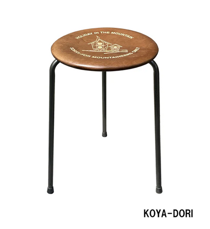 【HOLIDAY in The MOUNTAIN】ホリデー イン ザ マウンテン Round Stool "2Color"