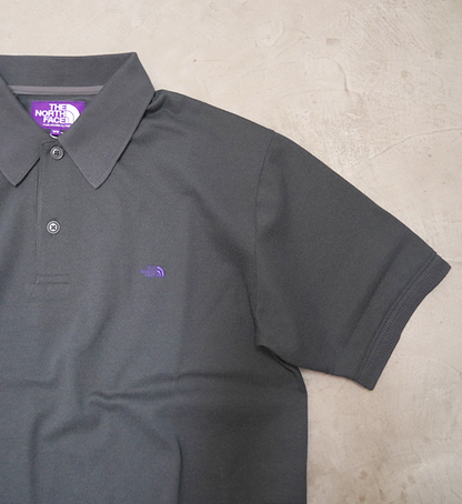 【THE NORTH FACE PURPLE LABEL】ノースフェイスパープルレーベル women's Moss Stitch Field Cropped Polo "2Color"