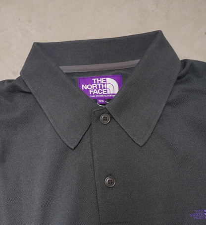 【THE NORTH FACE PURPLE LABEL】ノースフェイスパープルレーベル women's Moss Stitch Field Cropped Polo "2Color"