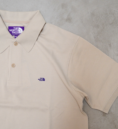 【THE NORTH FACE PURPLE LABEL】ノースフェイスパープルレーベル women's Moss Stitch Field Cropped Polo "2Color"