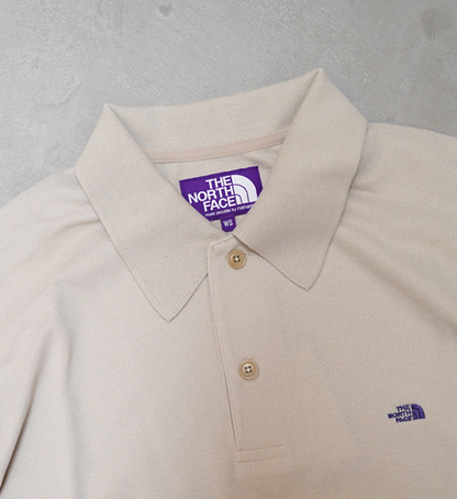 【THE NORTH FACE PURPLE LABEL】ノースフェイスパープルレーベル women's Moss Stitch Field Cropped Polo "2Color"