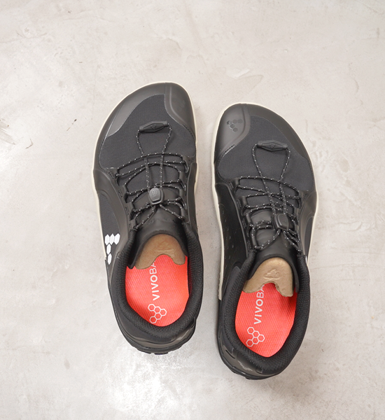 【VIVOBAREFOOT】ヴィヴォ ベアフット women's Primus Trail Ⅲ All Weather FG "Obsidian"