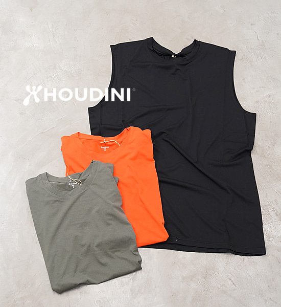 【HOUDINI】フーディニ men's Pace Air Tank "2Color" ※ネコポス可