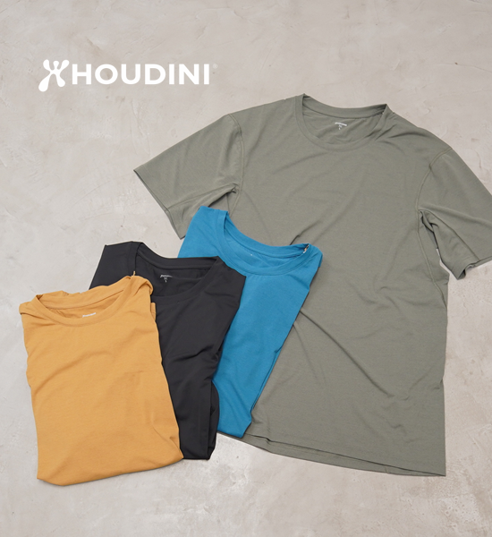 【HOUDINI】フーディニ men's Pace Air Tee "4Color" ※ネコポス可