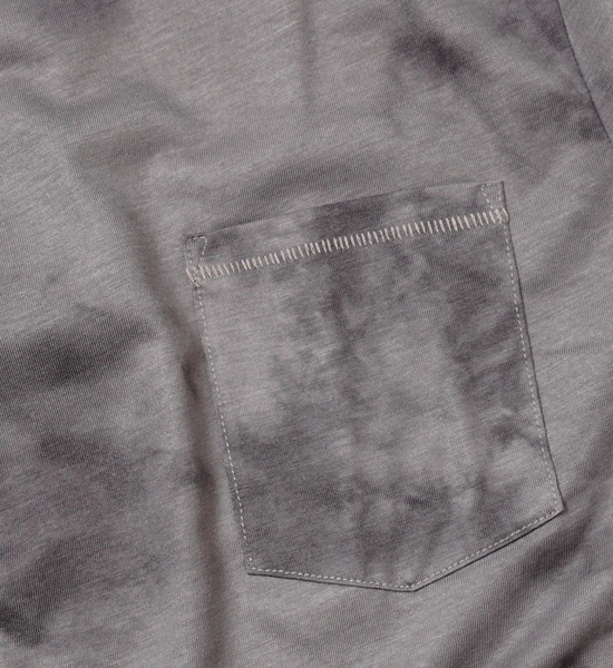 【ROARK】ロアーク men's Mathis Tie Dye SS "Gray" ※ネコポス可