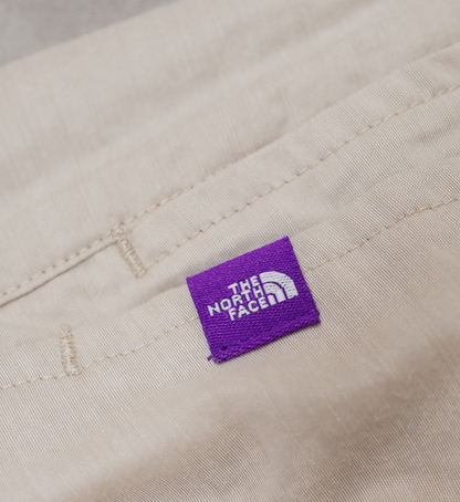 【THE NORTH FACE PURPLE LABEL】ノースフェイスパープルレーベル women's Field Gathered Skirt "Light Beige"