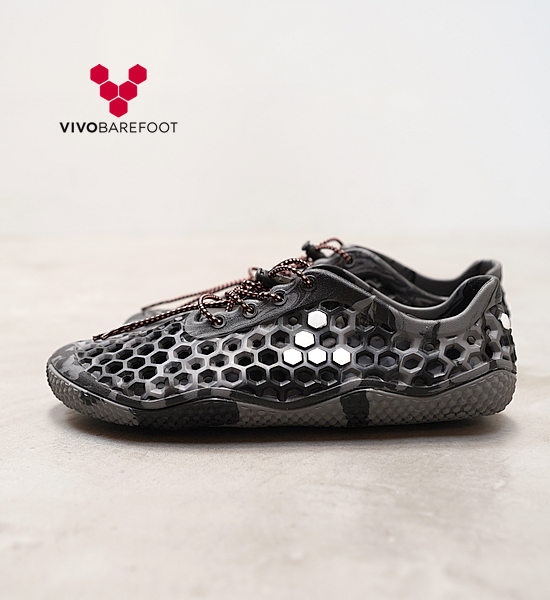 【VIVOBAREFOOT】ヴィヴォ ベアフット women's Ultra Ⅲ "Obsidian×Gray"