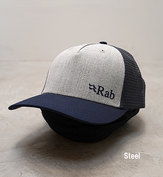 【Rab】ラブ Trucker Logo Cap "3Color"