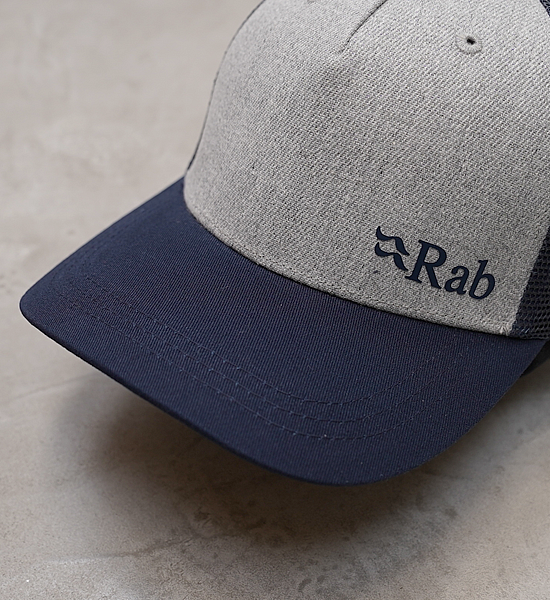 【Rab】ラブ Trucker Logo Cap "3Color"