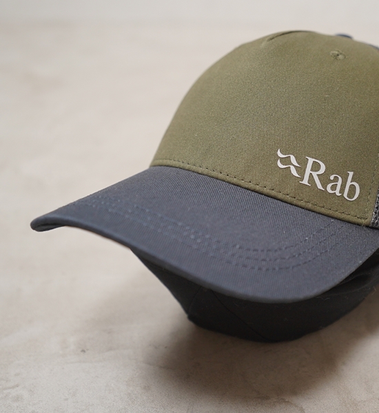 【Rab】ラブ Trucker Logo Cap "3Color"