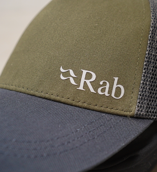 【Rab】ラブ Trucker Logo Cap "3Color"