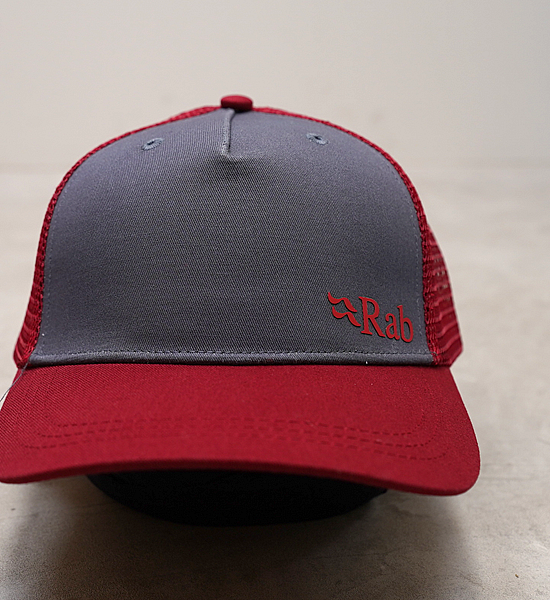 【Rab】ラブ Trucker Logo Cap "3Color"