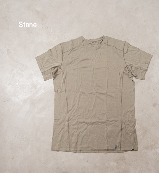 【Rab】ラブ men's Syncrino Base Tee "3Color" ※ネコポス可