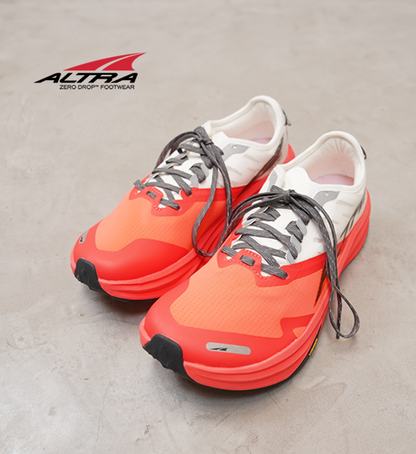 【ALTRA】アルトラ men's Mont Blanc Carbon "White×Coral"