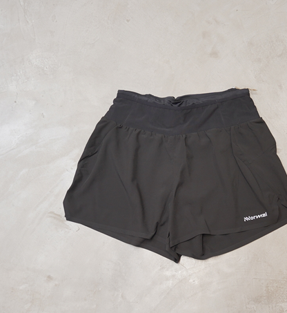 【NNormal】ノーマル women's Race Shorts "Black" ※ネコポス可