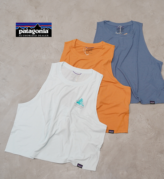 【patagonia】パタゴニア women's Capilene Cool Trail Cropped Tank "3Color" ※ネコポス可