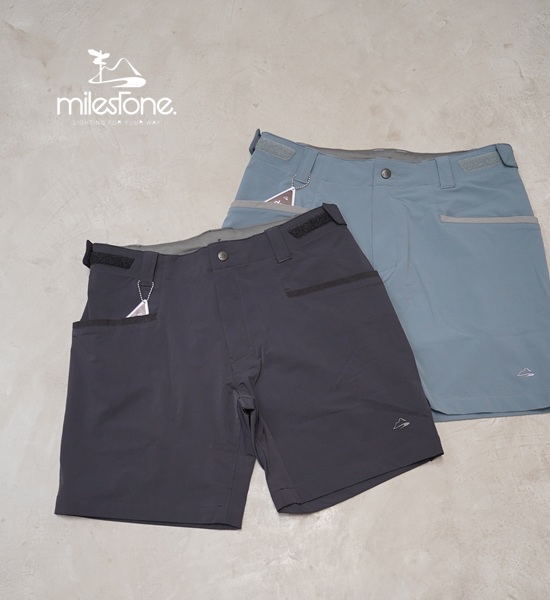 【milestone】マイルストーン unisex Daybreak Shorts 8_inch "2Color" ※ネコポス可