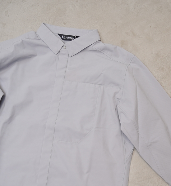 【milestone】マイルストーン unisex Daybreak Long Sleeve Shirt "2Color" ※ネコポス可