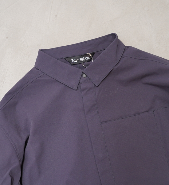 【milestone】マイルストーン unisex Daybreak Long Sleeve Shirt "2Color" ※ネコポス可