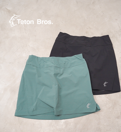 【Teton Bros】ティートンブロス women's Run Skirt "2Color" ※ネコポス可