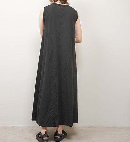 【THE NORTH FACE PURPLE LABEL】ノースフェイスパープルレーベル women's 5.5oz Sleeveless Flared Dress "Black"