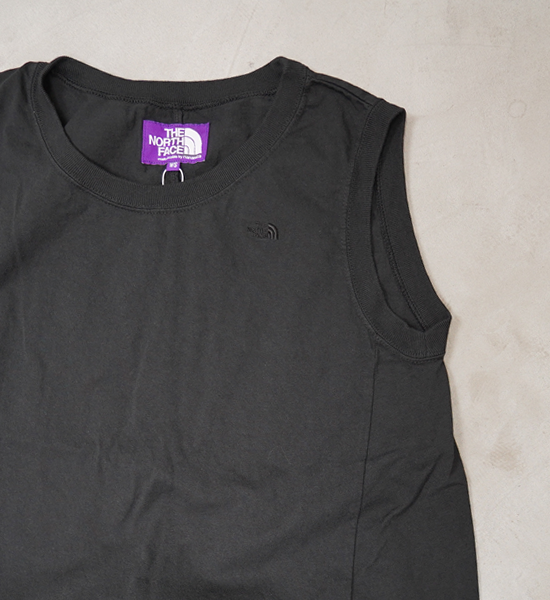 【THE NORTH FACE PURPLE LABEL】ノースフェイスパープルレーベル women's 5.5oz Sleeveless Flared Dress "Black"