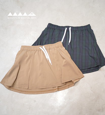 【Mountain Martial Arts】マウンテンマーシャルアーツ women's MMA Front Pleats Run Skirt “2Color” ※ネコポス可