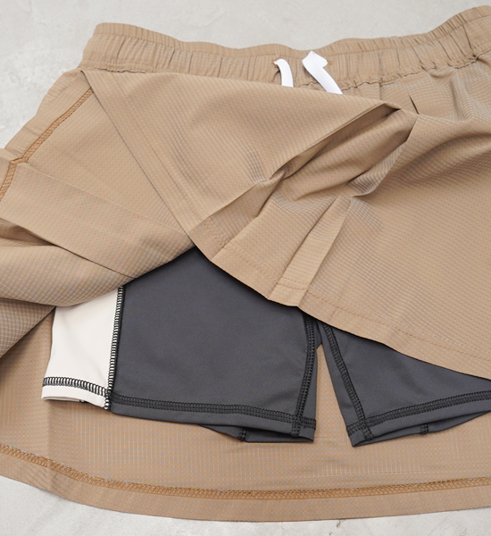 【Mountain Martial Arts】マウンテンマーシャルアーツ women's MMA Front Pleats Run Skirt “2Color” ※ネコポス可