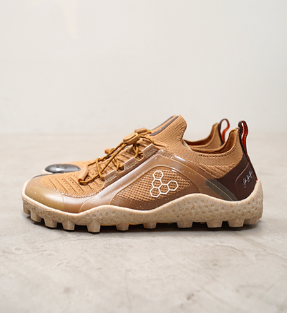 【VIVOBAREFOOT】ヴィヴォ ベアフット women's Primus Trail Knit SG JJF "Bone Brown"