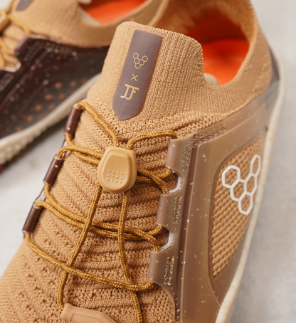 【VIVOBAREFOOT】ヴィヴォ ベアフット women's Primus Trail Knit SG JJF "Bone Brown"