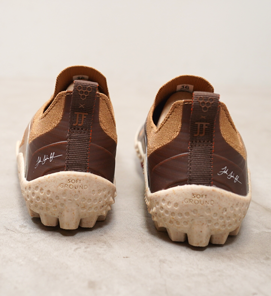 【VIVOBAREFOOT】ヴィヴォ ベアフット women's Primus Trail Knit SG JJF "Bone Brown"